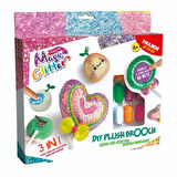 Paulinda Magic Glitter 3n1 DIY Plush Brooch Hobi Set S01095600