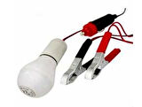 12 Volt  Çok Amaçlı Oto Seyyar Lamba Fişli ve Kıskaçlı