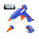 Sıcak Silikon Tabancası 60W On/OFF Tuşlu + 4 Adet Tam Boy Kalın Slikon Hediyeli