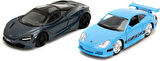 Jada 1/32 F&F Legacy Series Porsche 911 GT3 RS (996) / McLaren 720S