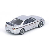 Inno 64 Models Nissan Skyline GT-R (R33) "Tuned by Mine's" Gümüş