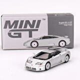 Mini GT 704 Bugatti EB110 GT Grigio Chiaro