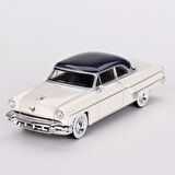 Mini GT 631 Mini GT 631 Lincoln Capri 1954 Arctic White / Atlantic Blue