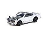 Tarmac Works Skyline HT 2000GT-R Silver Chrome - Japan Special Edition