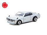 Tarmac Works Skyline HT 2000GT-R Silver Chrome - Japan Special Edition
