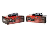 Tarmac Works Toyota Sprinter Trueno AE86 Widebody Beyaz / Siyah Tarmac Kartları ile Birlikte