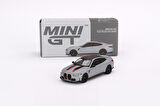 Mini GT 1/64 641 BMW M4 CSL Frozen Brooklyn Grey Metallic