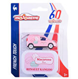 Majorette - “French Touch” Renault Kangoo (Pembe, Macaron)