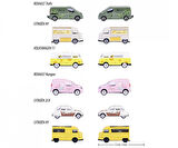Majorette - “French Touch” Citroën HY (Sarı, Moutard de Dijon)