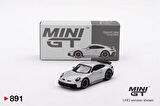 Mini GT 1/64 891 Porsche 911 Dakar Ice Gray Metallic