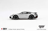 Mini GT 1/64 891 Porsche 911 Dakar Ice Gray Metallic