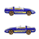Majorette - Cast Heads Serisi Chevrolet Corvette ZR-1 (Mavi)