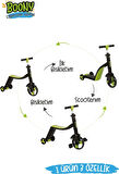 Boony 3 Özellikli Scooter (Sarı)
