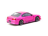 Tarmac Works 1/64 VERTEX Nissan Silvia S15 Pink Metallic - GLOBAL64