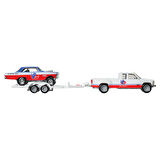 HOTWHEELS TEAM TRANSPORT 63 Chevy Nova & 88 Chevy Sılverado 3500 