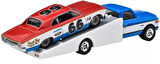 HOTWHEELS TEAM TRANSPORT 66 Chevelle & 72 Chevy Ramp Truck