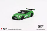 Mini GT 437 LB-Silhouett WORKS GT Nissan 35GT-RR / Apple Green 