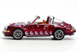 Pop Race 1/64 Porsche Singer Targa Christmas Edition 2023 Kırmızı