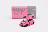 Mini GT 1/64 851 ABARTH 595 LB-WORKS x Abas Works Pink