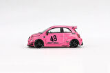 Mini GT 1/64 851 ABARTH 595 LB-WORKS x Abas Works Pink