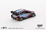 Mini GT 1/64 871 Hyundai i20 N Rally1 Hybrid 2024 Rallye Monte-Carlo Winner
