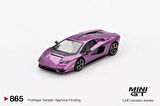 Mini GT 1/64 865 Lamborghini Countach LPI 800-4 Viola 30th