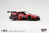 Mini GT 1/64 875 Nissan GT-R NISMO #23 "MOTUL AUTECH GT-R 2021" SUPER GT SERIES Suzuka winner W/ Matsuda Figure Tsugio Matsuda Collection No.2