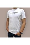 Erkek  Baskılı Yumuşak Kumaş T-Shirt