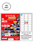 Tanex Tw-2024 Lazer Etiket 64X34 Mm 100 Adet