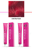 2 li Set Premium 8.66 Nar Kızılı - Kalıcı Krem Saç Boyası 2 X 50 g Tüp