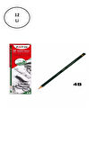 Fatih FA15010KL4B 12'li 4B Dereceli Kurşun Kalem