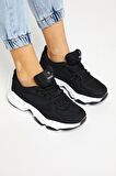 Tonny Black Siyah Beyaz Unisex Spor Ayakkabı Zyp Siyah Beyaz-36