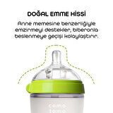 Comotomo Antikolik Silikon Biberon 150 ml 0-3 Ay Yeşil