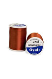 Oyalı 4 Kat Suni İpek İplik İğne Oyası Boncuk İpi Tığ Oyası No:2748