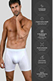 Bambu Boxer Erkek Beyaz