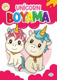 Neşeli Unicorn Boyama
