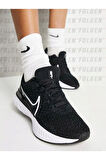 Running React Infinity Run Flyknit 3 Sneakers Black/White Kadın Siyah Spor Ayakkabı