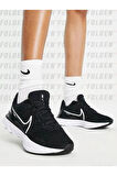 Running React Infinity Run Flyknit 3 Sneakers Black/White Kadın Siyah Spor Ayakkabı