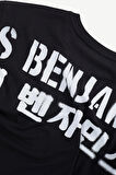 LB BRAND BASKILI ÖZEL SERİ T-SHİRT OVERSİZE