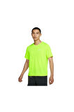 M Nk Df Miler Top Ss Erkek Koşu Tişörtü CU5992-702 Yeşil