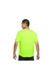 M Nk Df Miler Top Ss Erkek Koşu Tişörtü CU5992-702 Yeşil