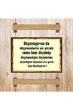 Ahşap Retro Mdf Poster , Komik Sözler , Duvar Yazıları , Manzara ,  Tarih , Edebiyat - Tbl0557