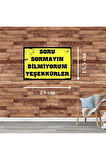 Ahşap Retro Mdf Poster , Komik Sözler , Duvar Yazıları , Manzara ,  Tarih , Edebiyat - Tbl0587