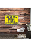 Ahşap Retro Mdf Poster , Komik Sözler , Duvar Yazıları , Manzara ,  Tarih , Edebiyat - Tbl0612