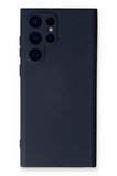 Newface Samsung Galaxy S24 Ultra Kılıf Nano içi Kadife Silikon - Lacivert