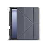 Newface Huawei Honor Pad X9 11.5 Kılıf Kalemlikli Mars Tablet Kılıfı - Koyu Gri