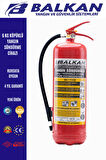 6kg Ruhsata Uygun Köpüklü Yangın Söndürme Tüpü