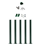 Profil Direk 75 Cm - Çim Çit Direği Panel Çit Direği 2 Adet