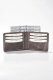 Zeus El Yapımı Hakiki Deri Para Bölmeli Kartlık Unisex Kadın Erkek Cüzdan