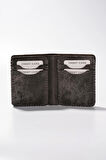 Gaia El Yapımı Hakiki Deri Para Bölmeli Kartlık Unisex Kadın Erkek Cüzdan